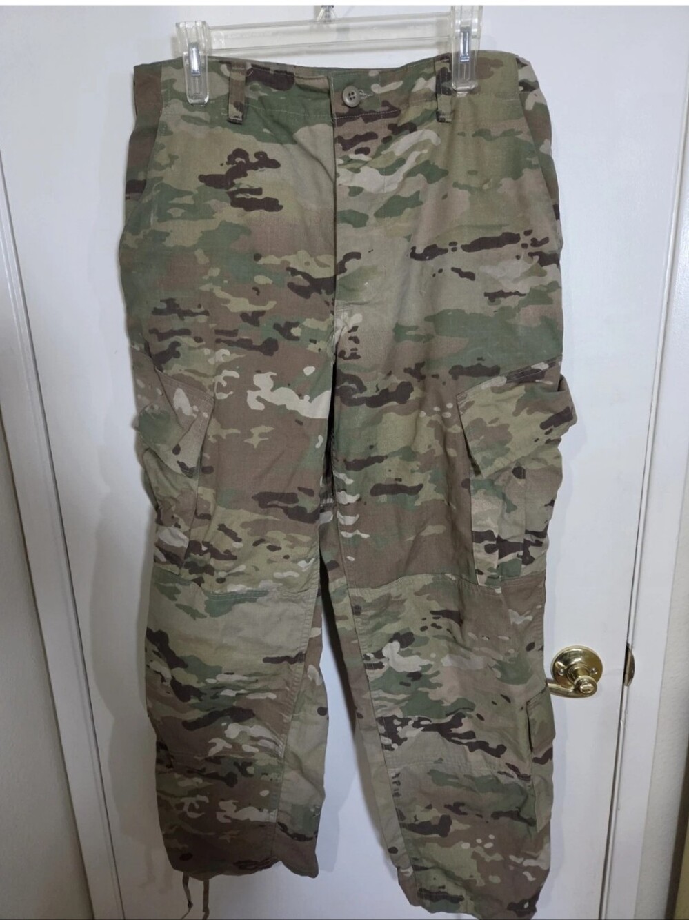 US Army OCP FR Combat Pants Large Regular Flame Resistant ACU